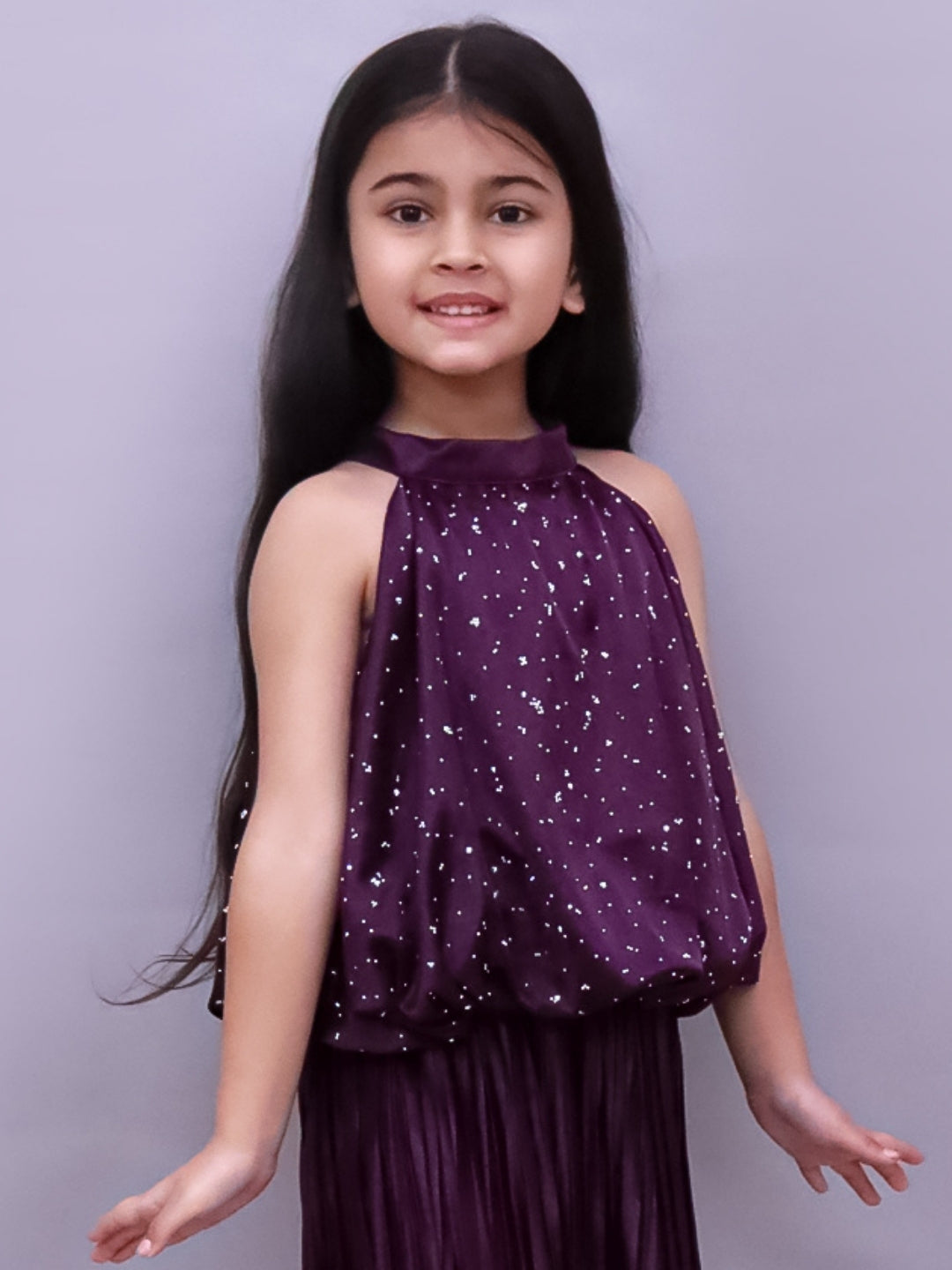 Girls Trendy Sleeveless Poly Knit Top
