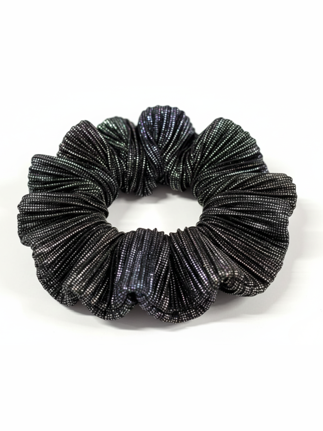 Premium Retro Pleated Fabric Hair Scrunchie