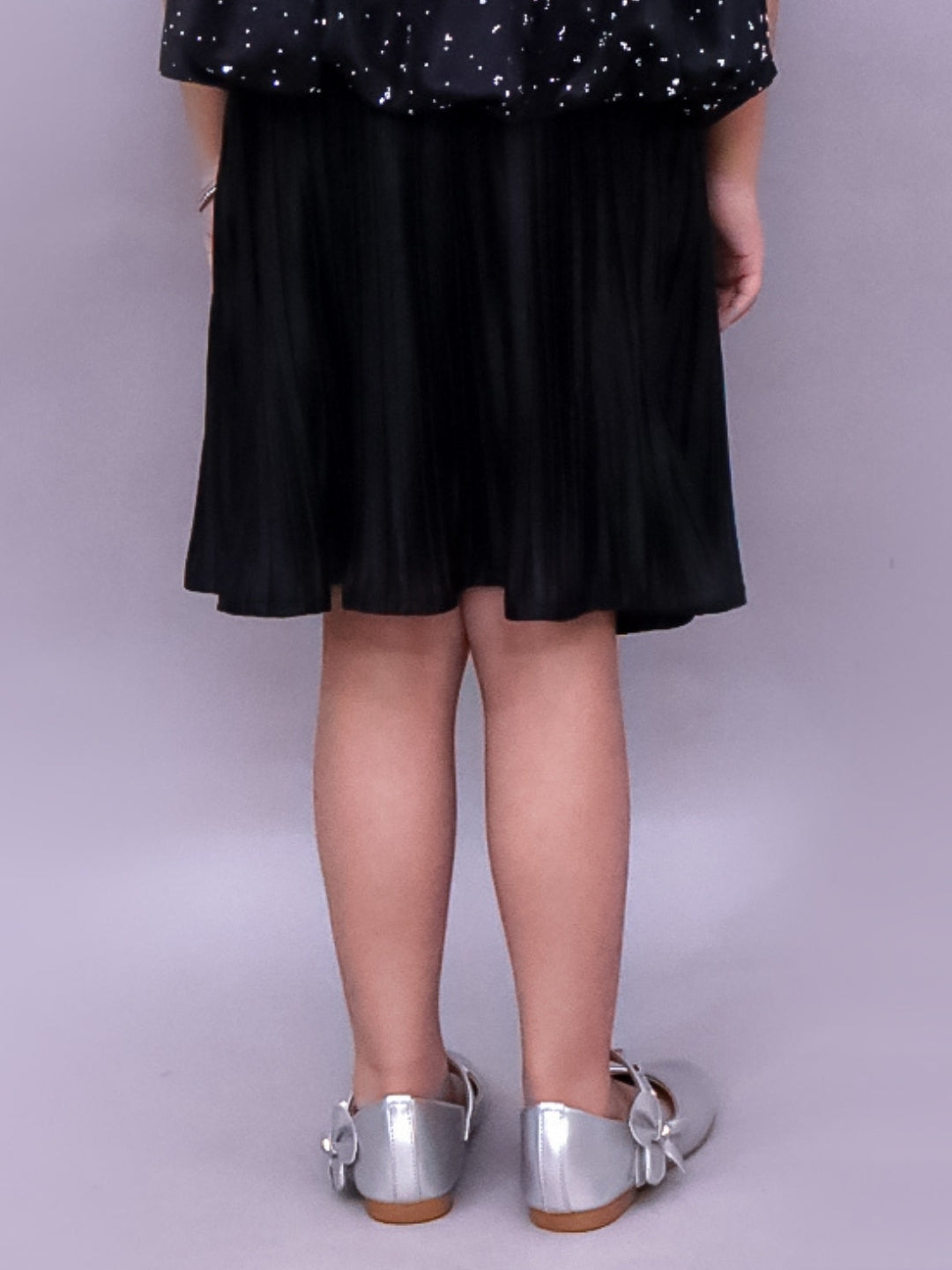 Girls Premium Pleated Knit Skirt