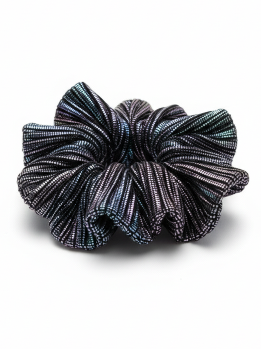 Premium Retro Pleated Fabric Hair Scrunchie