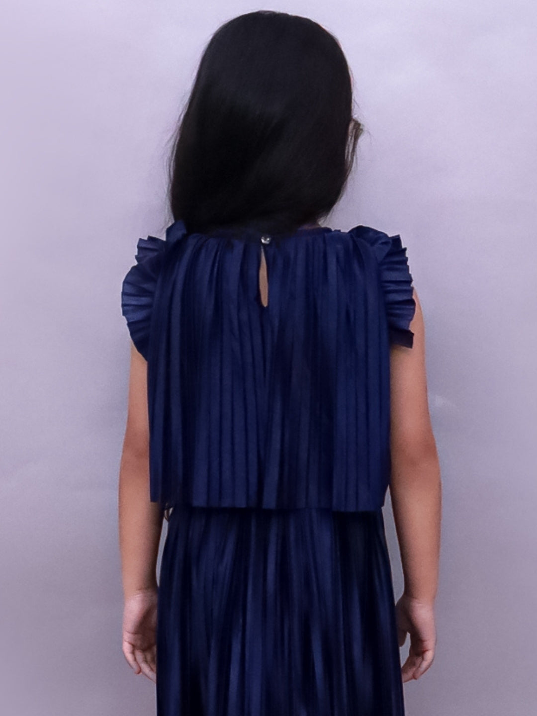 Kids Designer Poly Knit Frill Top