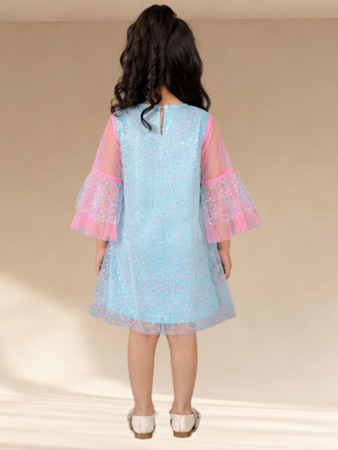Girls Sparkle Sequins Party Wear Frock